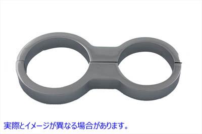 31-0877 フォークチューブゲージブラケット クローム 41mm 取寄せ Vツイン Fork Tube Gauge Bracket Chrome 41mm (検索用／