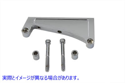 31-0891 サイドマウント テールランプ ブラケット クローム 取寄せ Vツイン Side Mount Tail Lamp Bracket Chrome (検索用／
