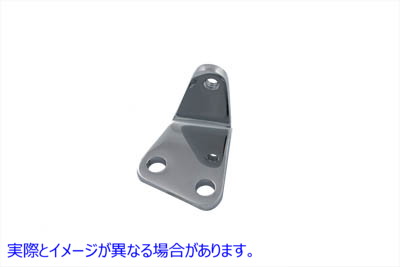 31-0946 クロームリアベルトガードブラケット 取寄せ Vツイン Chrome Rear Belt Guard Bracket (検索用／49216-06