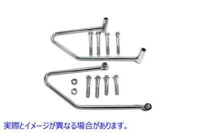 31-0970 サドルバッグサポートセット クローム 取寄せ Vツイン Saddlebag Support Set Chrome (検索用／