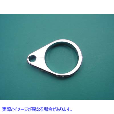 31-1010 クラッチケーブルクランプ クローム 取寄せ Vツイン Clutch Cable Clamp Chrome (検索用／38804-07