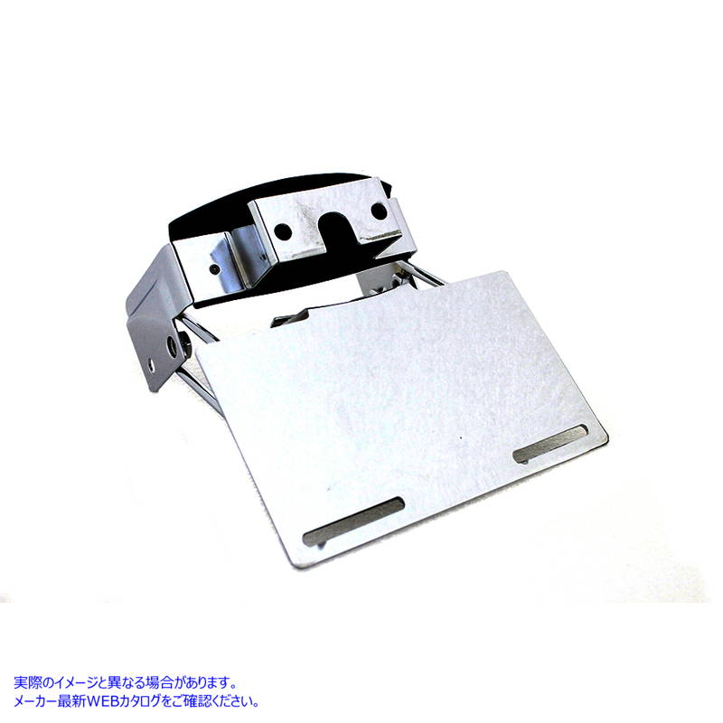 31-1106 テールランプ クローム ストック スタイル ブラケット 取寄せ Vツイン Tail Lamp Chrome Stock Style Bracket (検索用／