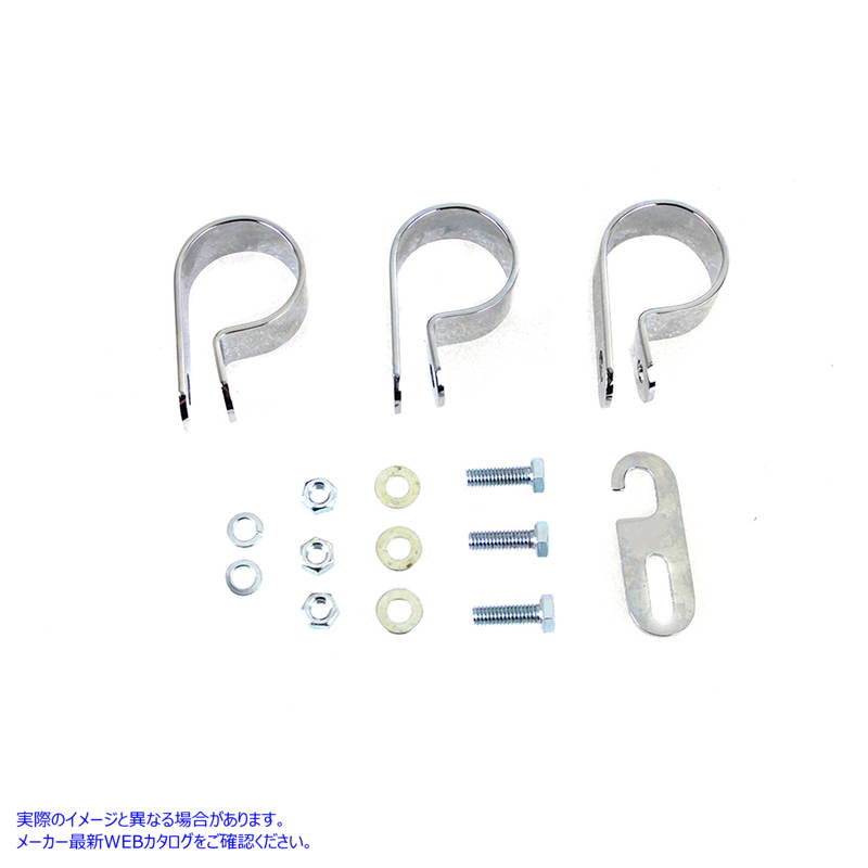 31-1179 トゥルーデュアルエキゾーストブラケットキット True Dual Exhaust Bracket Kit 取寄せ Vツイン (検索用／