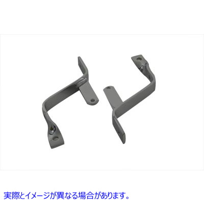 31-1206 ブレットスタイルテールランプブラケットセット クローム 取寄せ Vツイン Bullet Style Tail Lamp Bracket Set Chrome (
