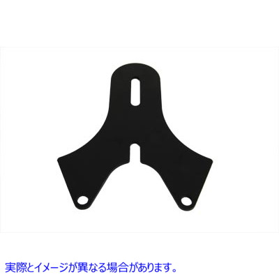 31-1244 ブラックフロントシートノーズブラケット 取寄せ Vツイン Black Front Seat Nose Bracket (検索用／
