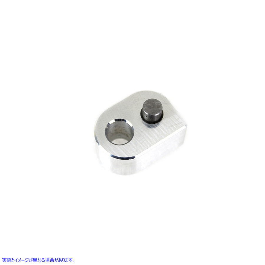 31-1318 ロックピン付きフットボードスペーサー 取寄せ Vツイン Footboard Spacer with Lock Pin (検索用／
