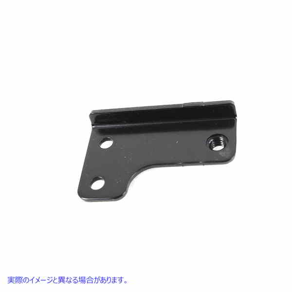 31-1540 純正リアエキゾーストブラケット ブラック 取寄せ Vツイン OE Rear Exhaust Bracket Black (検索用／66881-09 OE 66881-