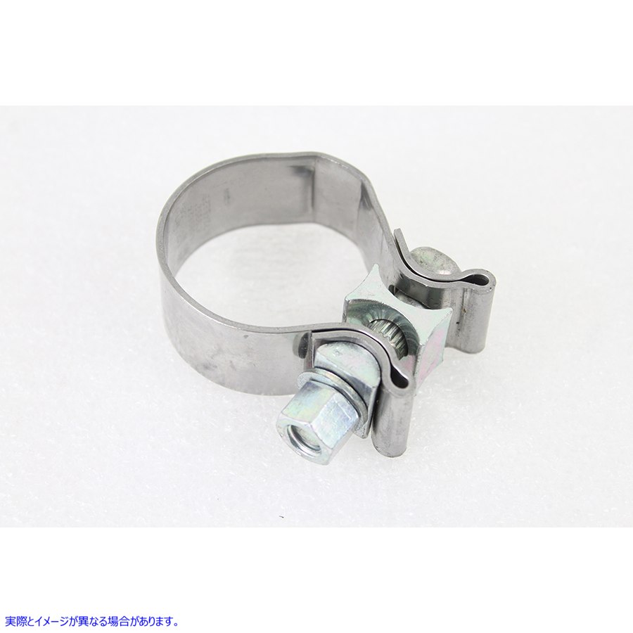 31-1578 FLT リアエキゾーストクランプ クローム 取寄せ Vツイン FLT Rear Exhaust Clamp Chrome (検索用／65620-98