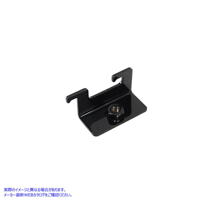 31-1749 FXR バッテリー ストラップ クランプ ブラック 取寄せ Vツイン FXR Battery Strap Clamp Black (検索用／66183-82