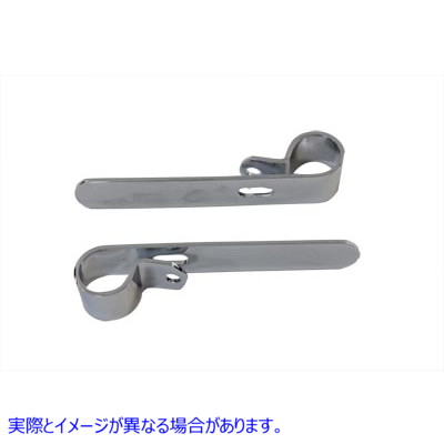 31-3947  取寄せ Vツイン Chrome 1 inch Exhaust inchP inch Clamp Set (検索用／