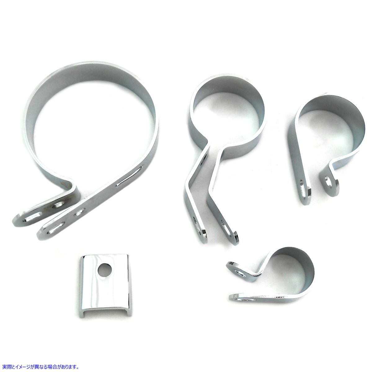 31-3951 クロームエキゾーストクランプキット Chrome Exhaust Clamp Kit 取寄せ Vツイン (検索用／65512-37 65293-50