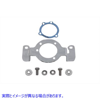 31-3962 エアクリーナーブラケット クローム 取寄せ Vツイン Air Cleaner Bracket Chrome (検索用／