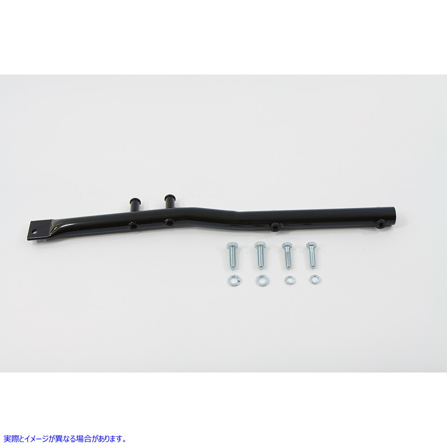 31-4029 エキゾーストサポートチューブ ブラック Exhaust Support Tube Black 取寄せ Vツイン (検索用／65316-65B