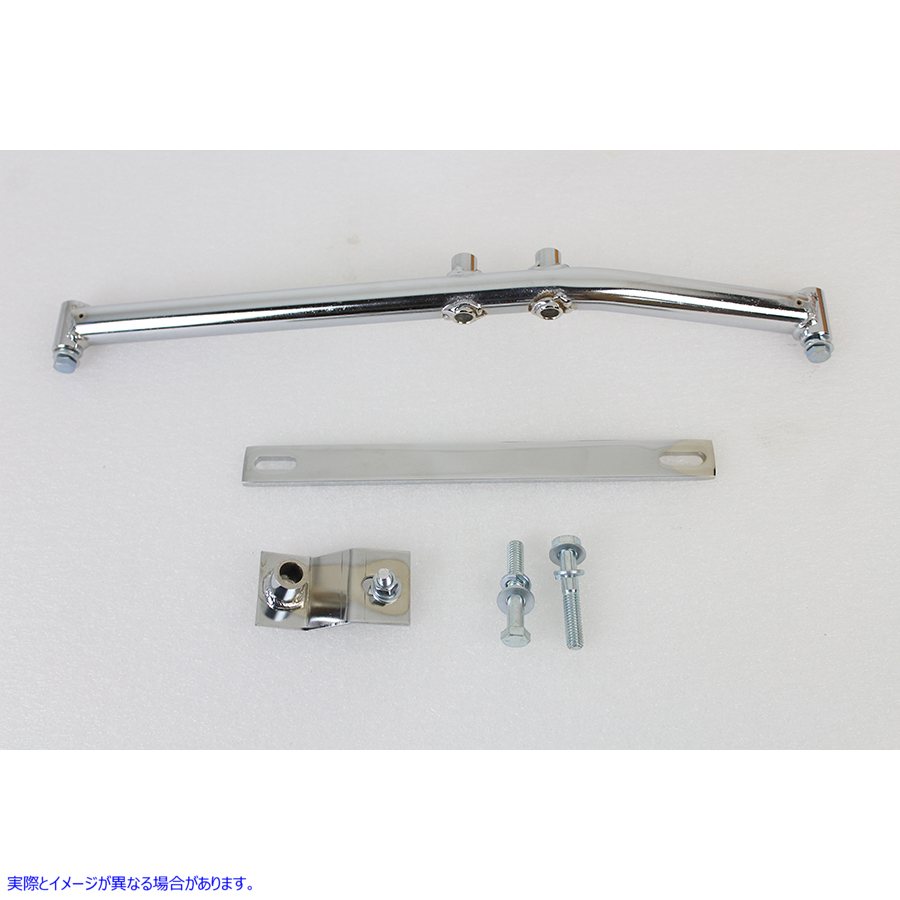 31-4090 アップスイープ ヘッダー取り付けブラケット キット クローム 取寄せ Vツイン Upsweep Header Mounting Bracket Kit Chr
