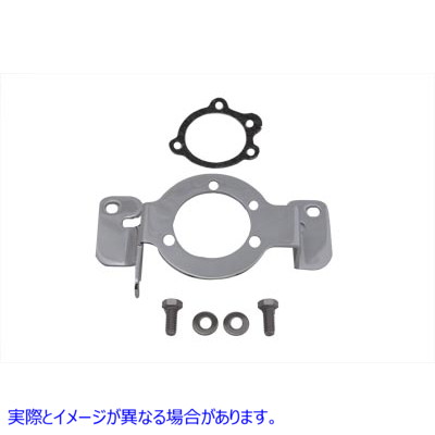 31-4191 エアクリーナーサポートブラケット クローム 取寄せ Vツイン Air Cleaner Support Bracket Chrome (検索用／
