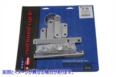 31-9933 フロントガラス マウント キット クローム 取寄せ Vツイン Windshield Mount Kit Chrome (検索用／ National Cycle KIT-