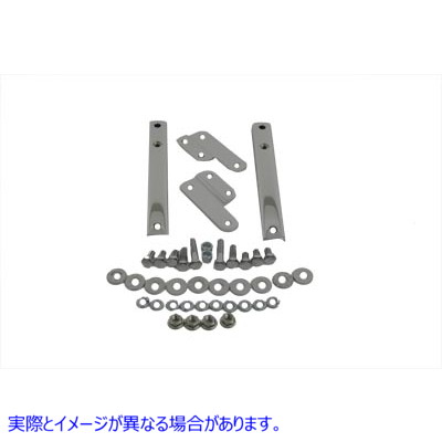 31-9934 フロントガラスマウントキット 取寄せ Vツイン Windshield Mount Kit (検索用／ National Cycle KIT-CHN