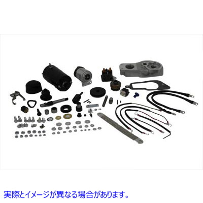 32-0006 日立ブラックエレクトリックスターターキット 取寄せ Vツイン Hitachi Black Electric Starter Kit (検索用／