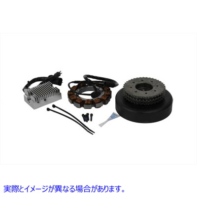 32-0023 オルタネーター充電システム キット 22 アンペア 取寄せ Vツイン Alternator Charging System Kit 22 Amp (検索用／