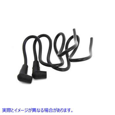 32-0189 スパークプラグワイヤーセット（ナットなし） 取寄せ Vツイン Spark Plug Wire Set without Nuts (検索用／