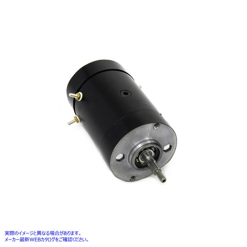 32-0214 ブラック 6 ボルト 2 ブラシ ジェネレーター 取寄せ Vツイン Black 6 Volt 2 Brush Generator (検索用／