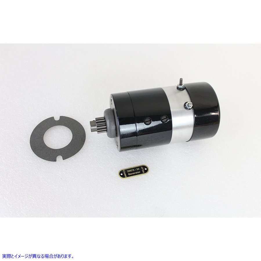 32-0215 黒 32E 6 ボルト ジェネレーター アセンブリ オーバーヘッド バルブ 取寄せ Vツイン Black 32E 6 Volt Generator Assemb