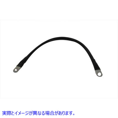 32-0310 黒プラス 15-1/2 インチ バッテリー ケーブル 取寄せ Vツイン Black Positive 15-1/2 inch Battery Cable (検索用／7006