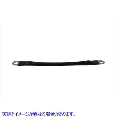 32-0330 バッテリー ケーブル 8-1/2 インチ ブラック ポジティブ 取寄せ Vツイン Battery Cable 8-1/2 inch Black Positive (検