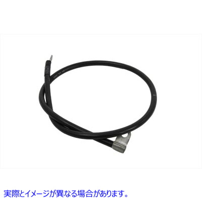 32-0334 バッテリーケーブル 31-3/4 インチ ブラック ポジティブ 取寄せ Vツイン Battery Cable 31-3/4 inch Black Positive (検