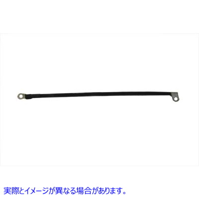 32-0338 バッテリー ケーブル 14-1/2 インチ ブラック ポジティブ 取寄せ Vツイン Battery Cable 14-1/2 inch Black Positive (