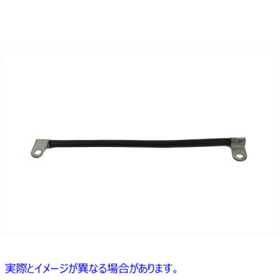 32-0339 バッテリー ケーブル 9-3/4 インチ ブラック アース 取寄せ Vツイン Battery Cable 9-3/4 inch Black Ground (検索用／7
