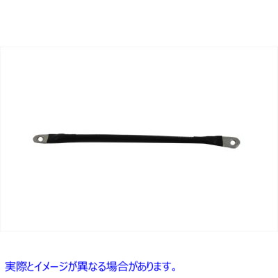 32-0340 バッテリー ケーブル 9-1/2 インチ ブラック アース 取寄せ Vツイン Battery Cable 9-1/2 inch Black Ground (検索用／7