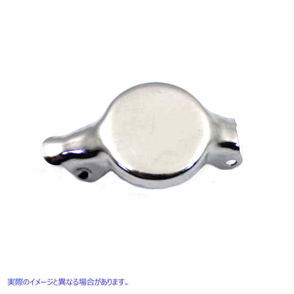 32-0396 クロームイグニッションスイッチカバー 取寄せ Vツイン Chrome Ignition Switch Cover (検索用／