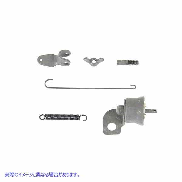 32-0438 パーカーライズド ブレーキ ライト スイッチ キット 取寄せ Vツイン Parkerized Brake Light Switch Kit (検索用／72004