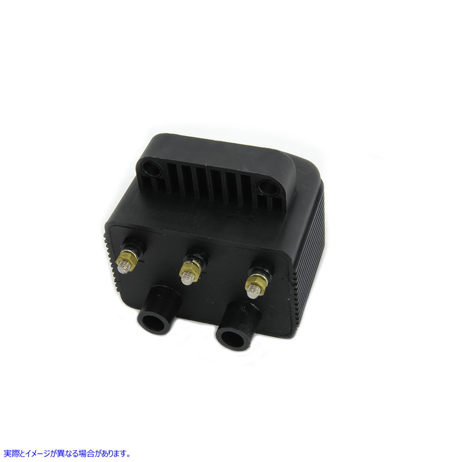 32-0467 Volt Tech ブラック 45 KV シングル ファイア コイル 取寄せ Vツイン Volt Tech Black 45 KV Single Fire Coil (検索用