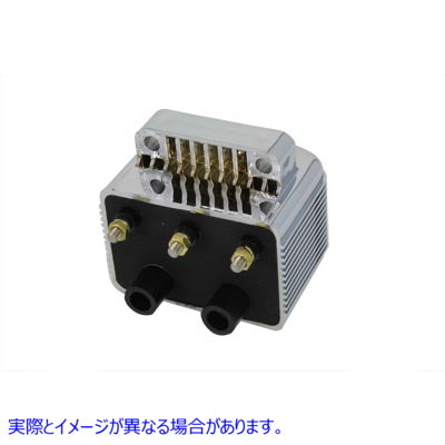 32-0474 ボルトテッククロームシングルファイアコイル 取寄せ Vツイン Volt Tech Chrome Single Fire Coil (検索用／