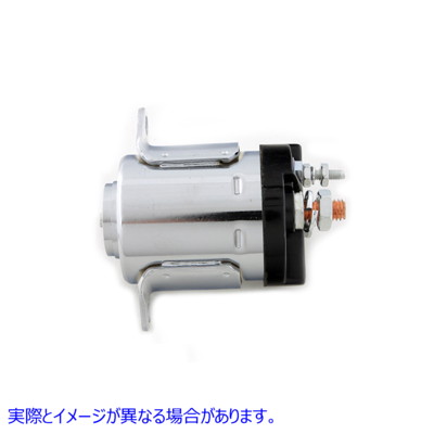 32-0637 アクセルクローム 5スピードスターターソレノイド 取寄せ Vツイン Accel Chrome 5-Speed Starter Solenoid (検索用／314