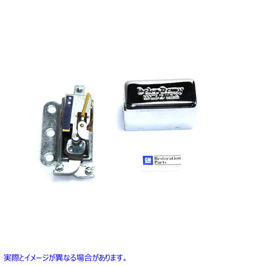 32-0739 クローム レプリカ デルコ レミー 3 ブラシ ジェネレーター リレー 取寄せ Vツイン Chrome Replica Delco Remy 3-Brush