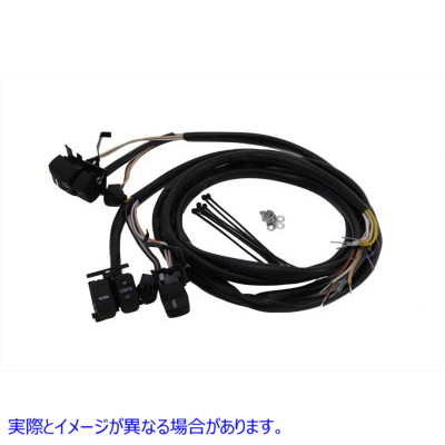 32-0752 ブラック ハンドルバー スイッチ キット 取寄せ Vツイン Black Handlebar Switch Kit (検索用／