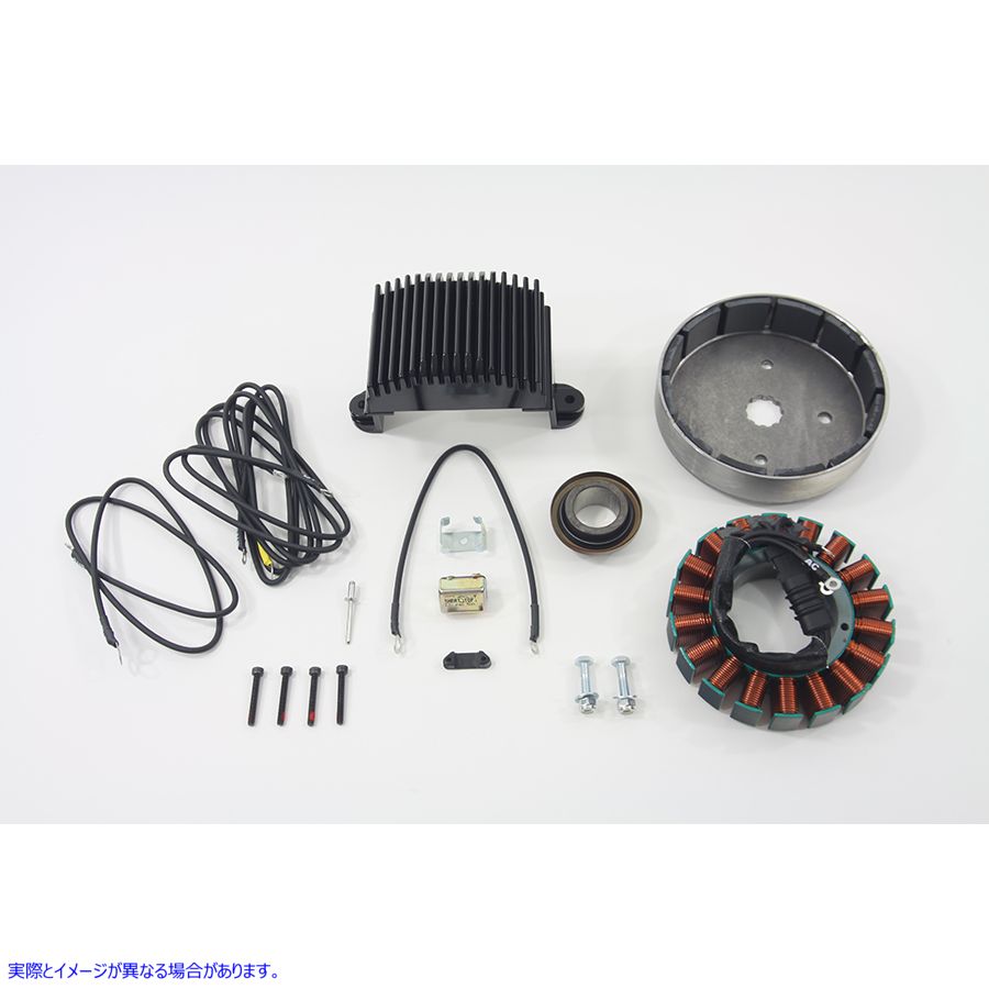 32-0764 オルタネーター充電システム キット 50 アンペア 取寄せ Vツイン Alternator Charging System Kit 50 Amp (検索用／