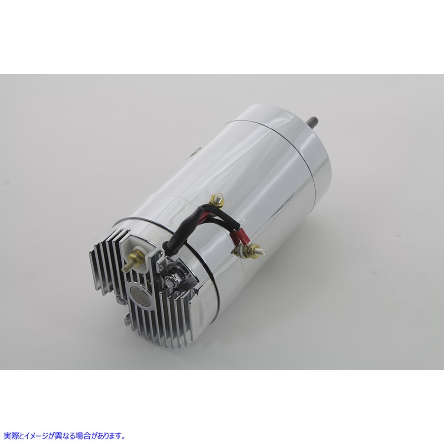 32-0787 クローム 12 ボルト 2 ブラシ発電機 (低出力) 取寄せ Vツイン Chrome 12 Volt 2-Brush Generator with Low Output (検索