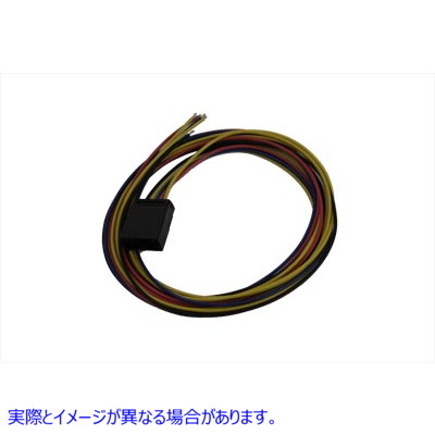32-0944 テールランプ配線コネクタ 5ピン 取寄せ Vツイン Tail Lamp Wiring Connector 5-Pin (検索用／