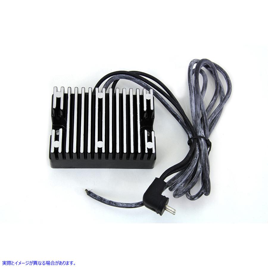 32-0980 ボルトテックブラックレギュレーター 取寄せ Vツイン Volt Tech Black Regulator (検索用／74711-08