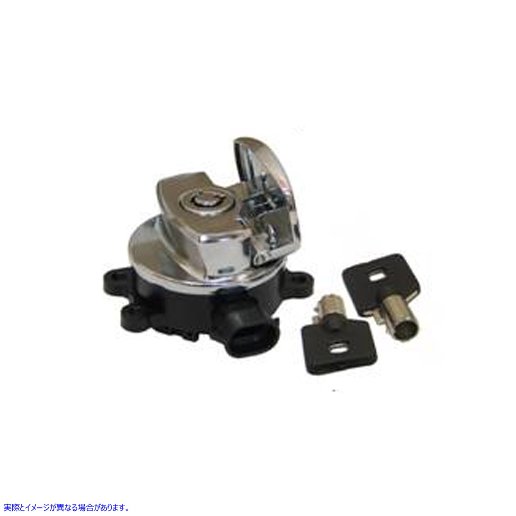 32-1084 イグニッションキースイッチ クローム 取寄せ Vツイン Ignition Key Switch Chrome (検索用／71419-11