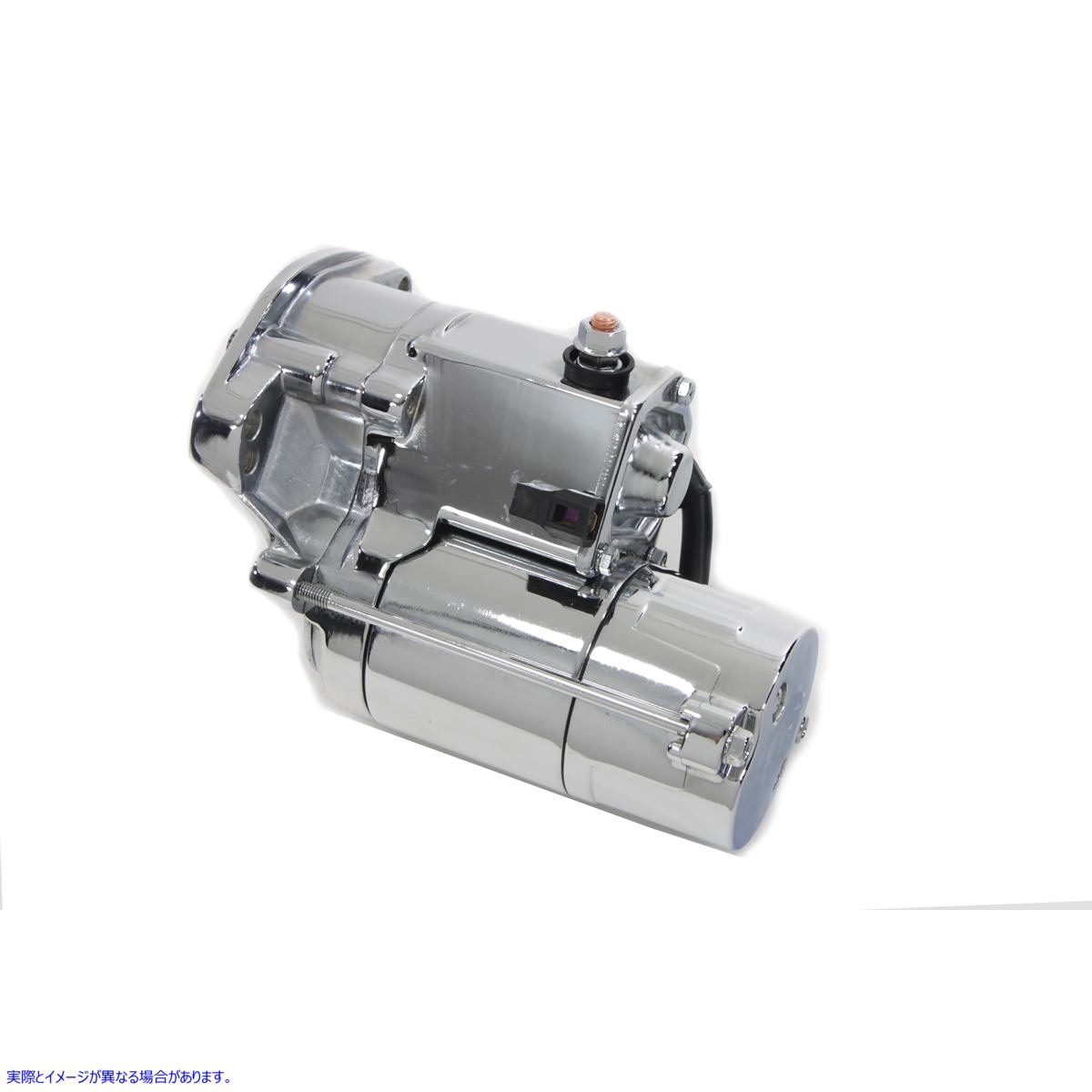 32-1153 Volt Tech スターター モーター 1.8kW クローム 取寄せ Vツイン Volt Tech Starter Motor 1.8 kW Chrome (検索用／