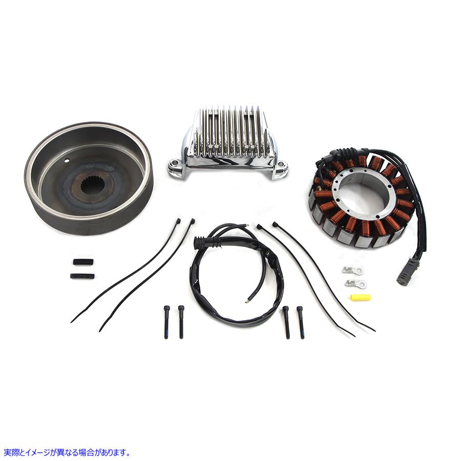 32-1278 オルタネーター充電システム キット 50 アンペア Alternator Charging System Kit 50 Amp 取寄せ Vツイン (検索用／7450