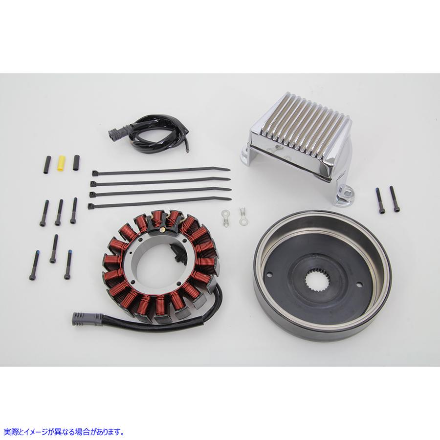 32-1279 オルタネーター充電システム キット 50 アンペア 取寄せ Vツイン Alternator Charging System Kit 50 Amp (検索用／