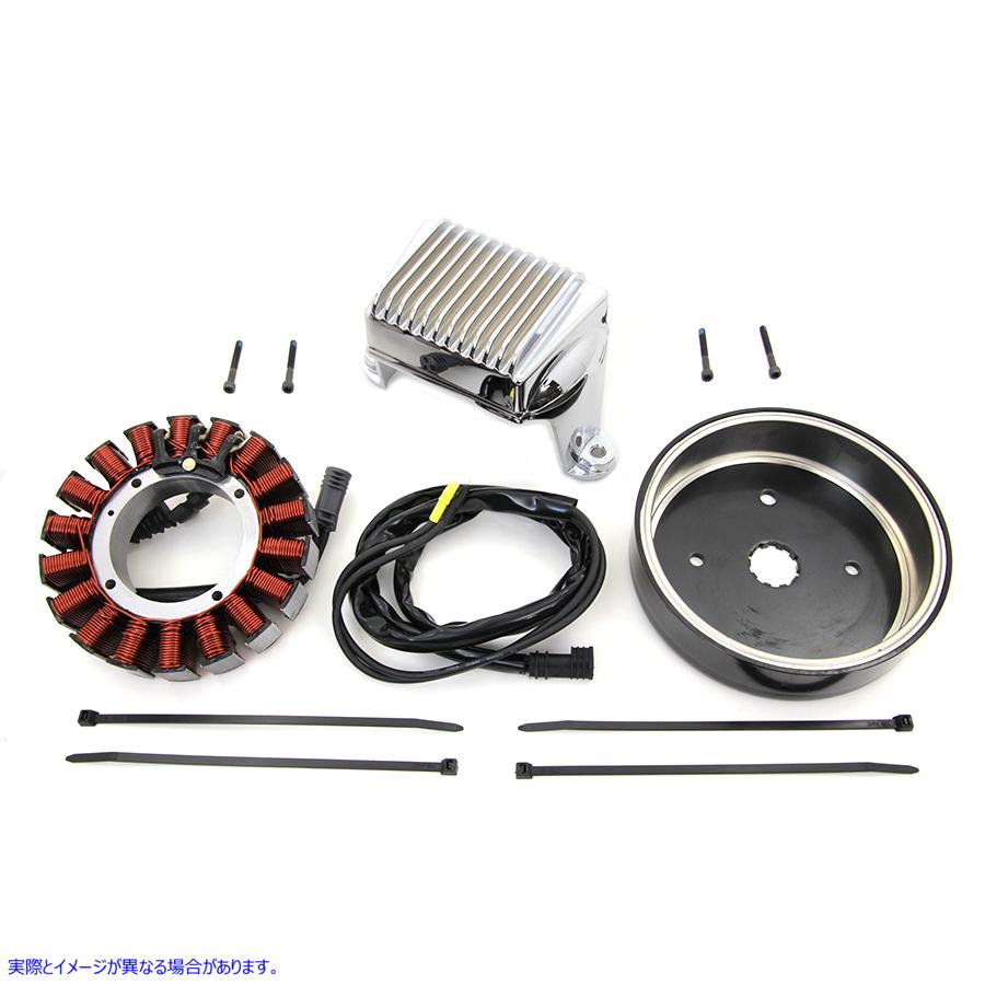 32-1281 オルタネーター充電システム キット 50 アンペア Alternator Charging System Kit 50 Amp 取寄せ Vツイン (検索用／-