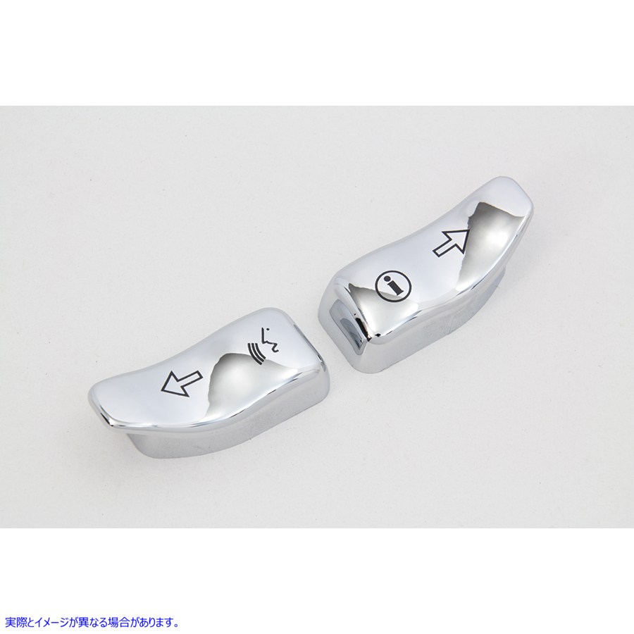 32-1322 クローム ウインカー エクステンション キャップ 取寄せ Vツイン Chrome Turn Signal Extension Cap (検索用／71500412