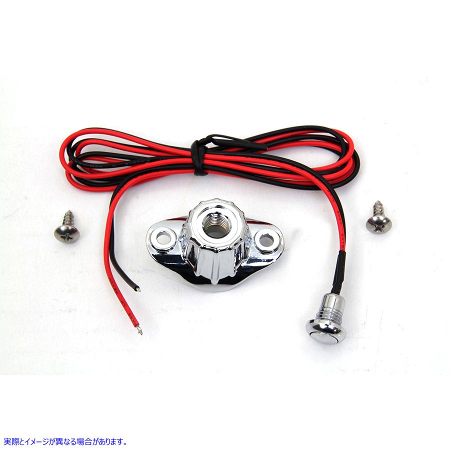 32-1378 オールドスクール シングル スイッチ キット クローム 取寄せ Vツイン Old School Single Switch Kit Chrome (検索用／